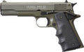 Chiappa 1911-22 .22 Long Rifle Semi-Auto Pistol with Green Frame and Slide, 5-Inch Barrel, Hogue Rubber Grips, Includes Two Magazines