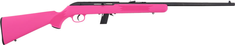 Savage 64F .22LR Sporting Rifle with 21-inch Barrel and Pink Synthetic Stock