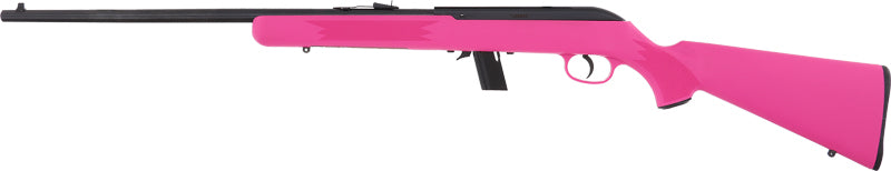 Savage 64F .22LR Sporting Rifle with 21-inch Barrel and Pink Synthetic Stock