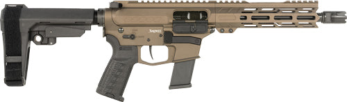 CMMG Banshee MKG 45 ACP Semi-Auto Pistol with 8-inch Barrel, Bronze Finish, and Picatinny Optic Footprint