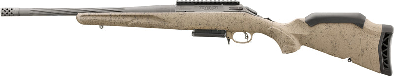 Ruger American Gen II Ranch Bolt Action Rifle in 6.5 Grendel with Fluted Barrel and Flat Dark Earth Stock