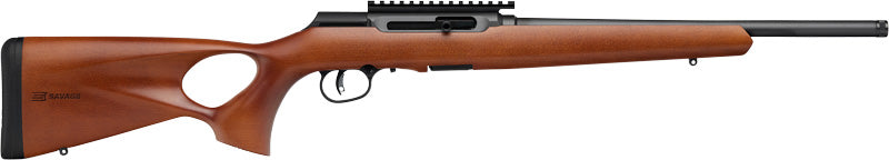 Savage Arms A22 Timber Thumbhole 22 Long Rifle Semi-Automatic Sporting Rifle with Hardwood Stock and Picatinny Rail