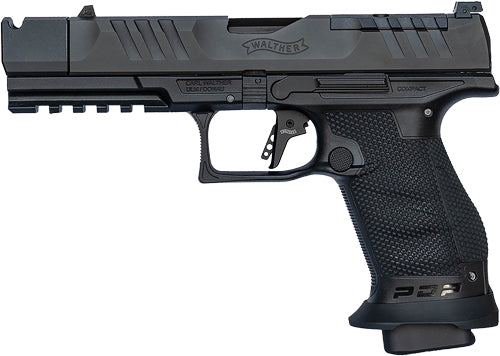 Walther PDP Pro-X Pistol in 9mm Luger with Optics-Ready Slide and Compensator
