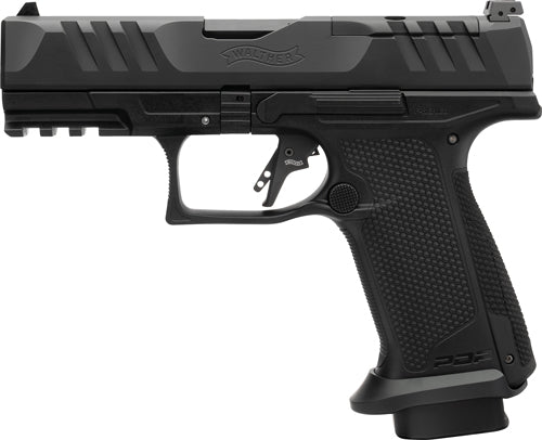 Walther PDP Pro F-Series 9mm Semi-Auto Handgun with Optics Ready Slide and 3 Magazines