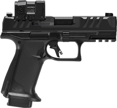 Walther PDP F-Series Pro Acro 9mm Luger Semi-Auto Pistol with Night Sights and 3 Magazines