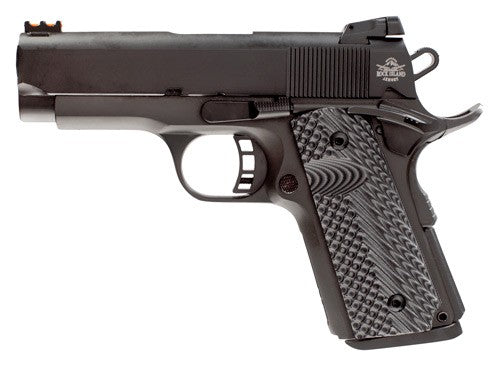 Rock Island Armory Rock Ultra CS 45 ACP Semi-Auto Pistol with Parkerized Finish and G10 Grip