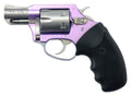 Charter Arms Lavender Lady .22 LR Revolver with Stainless Cylinder and Fixed Sights