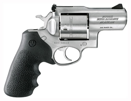 Ruger Super Redhawk Alaskan .480 Ruger Revolver with Adjustable Sights and Rubber Grip