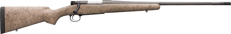 Winchester Model 70 Extreme Sporting Rifle in 6.8 Western with Radial Muzzle Brake and Synthetic Tan Stock