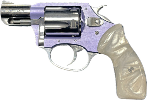 Charter Arms Chic Lady .38 Special Revolver with Purple Frame and Stainless Finish
