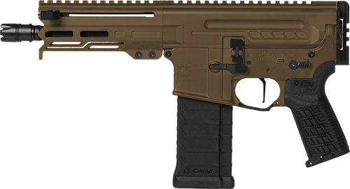CMMG Dissent MK4 5.7x28 Semi-Auto Pistol with Midnight Bronze Finish and Picatinny Rail
