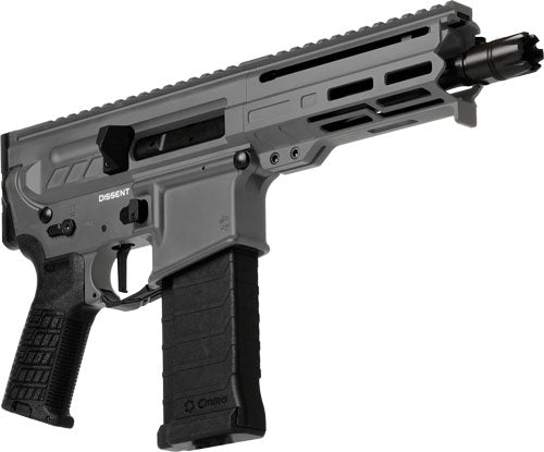 CMMG Dissent MK4 5.7x28 Semi-Auto Pistol with Picatinny Rail and Bi-Tone Finish