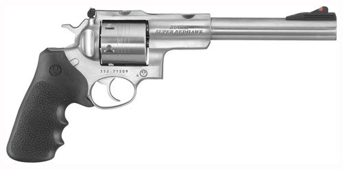 Ruger Super Redhawk .480 Ruger Revolver - 7.5" Stainless Steel Barrel with Adjustable Sights