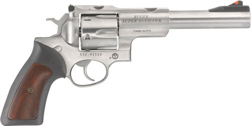 Ruger Super Redhawk 10mm Auto Revolver with 7.5-inch Stainless Barrel