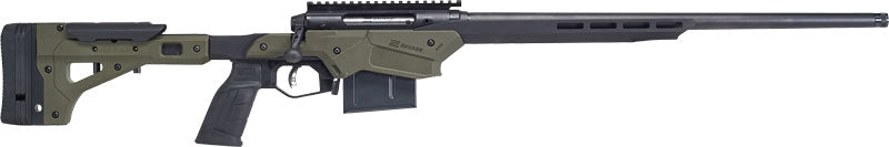 Savage Axis II Precision .223 Rem Bolt-Action Sporting Rifle with Threaded Heavy Barrel and Green Aluminum Stock