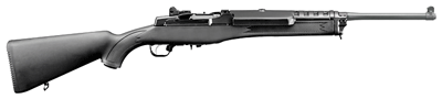 Ruger Mini-14 Ranch .223 Rem/5.56 NATO Semi-Automatic Rifle with Synthetic Stock and Adjustable Sights