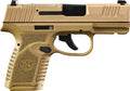 FN America Reflex MRD 9mm Luger Semi-Auto Pistol with Flat Dark Earth Finish and Two Magazines