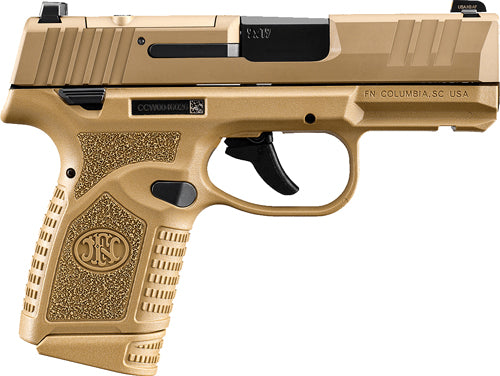FN America FN Reflex MRD 9mm Luger Semi-Auto Pistol with Flat Dark Earth Finish and Two Magazines