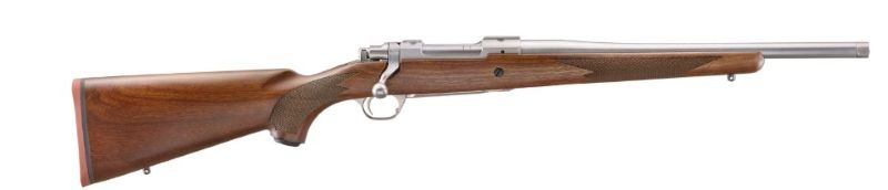 Ruger Hawkeye Hunter 6.5 Creedmoor Bolt-Action Sporting Rifle with Walnut Stock