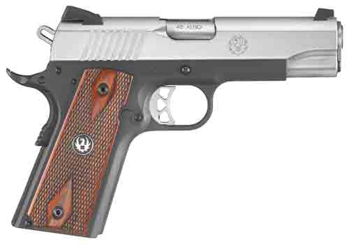 Ruger SR1911 .45 ACP Full-Size Pistol with Adjustable Sights and Dual Magazines