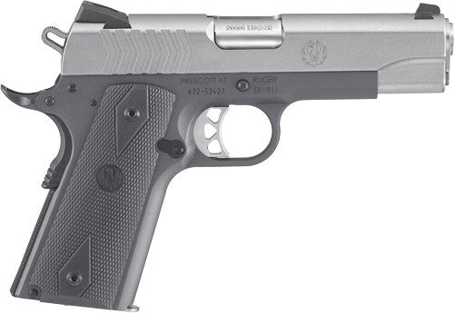 Ruger SR1911 9mm Semi-Auto Pistol with Stainless Steel Slide and Gray Aluminum Frame