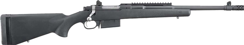 Ruger Scout 350 Legend Bolt Action Sporting Rifle with Factory Scope Rail and Hybrid Muzzle Brake