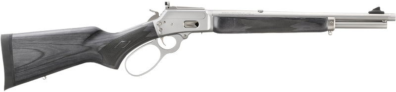 Marlin 1894 Trapper .44 Mag Lever Action Rifle with Stainless Finish and Black Laminate Stock