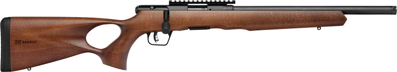 Savage B17 Timber Thumbhole 17HMR Bolt-Action Sporting Rifle with Hardwood Stock