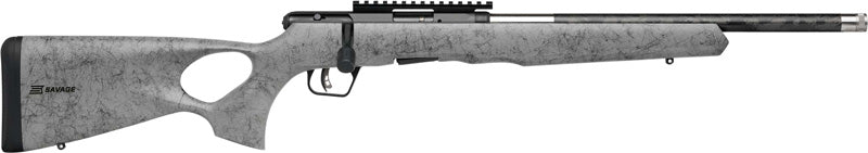 Savage B17 Timberlite 17HMR Bolt-Action Sporting Rifle with Ambidextrous Stock and Carbon Fiber Features