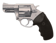 Charter Arms Pit Bull .40 S&W Revolver with Stainless Finish and Rubber Grip