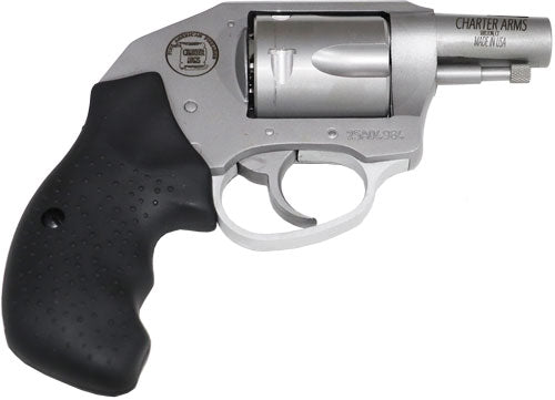 Charter Arms Boomer .44 Special Revolver with Stainless Finish and Rubber Grips