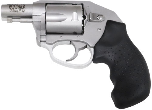Charter Arms Boomer .44 Special Revolver with Stainless Finish and Rubber Grips
