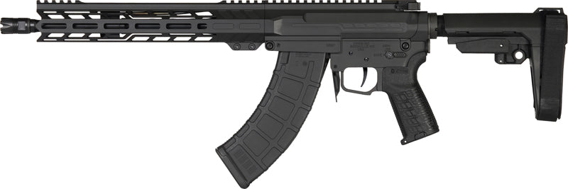 CMMG Pistol Banshee MK47 7.62x39 Semi-Auto Rifle with Picatinny Rail, Black Finish