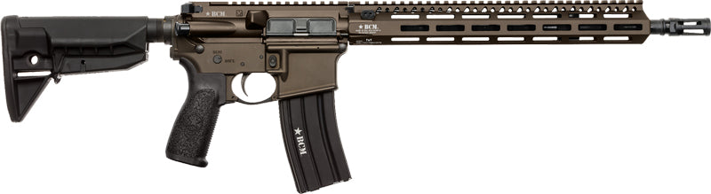 Bravo Company Mfg. BCM RECCE-14 MCMR AR-15 5.56MM with Dark Bronze Cerakote Finish