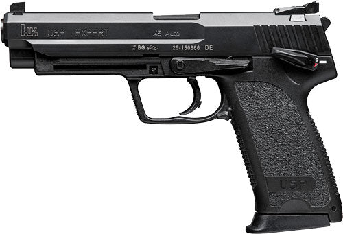 HK USP45 Expert V1 Double Action/Semi-Auto Pistol in 45 ACP with Adjustable Sights and Polymer Frame