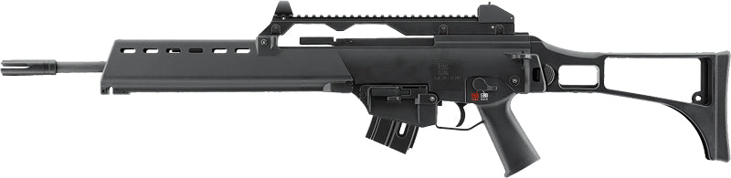 HK G36 Style .22 LR Modern Sporting Rifle with Folding Stock and Flip-Up Sights