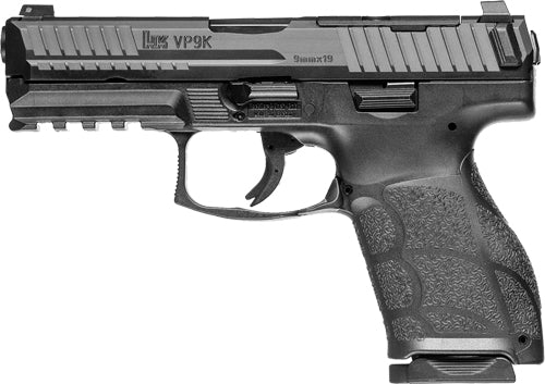 HK VP9A1 K Compact 9mm Luger Semi-Auto Pistol with Optics-Ready Slide and Polymer Frame