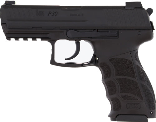 HK P30 V3 DA/SA Trigger 9mm Semi-Auto Handgun with 15-Round Magazines