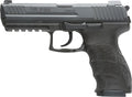 HK P30L V3 DA/SA 9mm Luger Semi-Auto Handgun with 4.45-inch Barrel and 20-Round Magazines