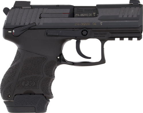 HK P30SK V3 9mm Semi-Auto Pistol with Ambidextrous Controls and Two Magazines