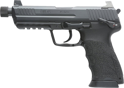 HK HK45T TAC V1 Semi-Auto Pistol in 45 ACP with Threaded Barrel and Adjustable Sights