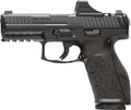 HK VP9A1 X with Holosun SCS 9mm Semi-Auto Pistol - Black Polymer Frame with Fixed Sights