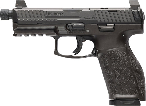 HK VP9A1 X Tactical Optics Ready 9mm Luger Semi-Auto Pistol with Threaded Barrel and Polymer Frame