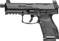 HK VP9A1 K Tactical Optics Ready Semi-Auto Pistol, 9mm Luger, Black Polymer Frame with Threaded Barrel and Fixed Sights