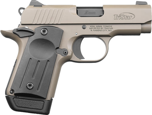 TriStar Protege X Subcompact 9mm Luger Semi-Auto Pistol with Flat Dark Earth Frame and Black Slide