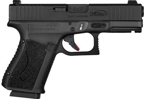 TriStar Apoc 9mm Semi-Auto Pistol with 15-Round Magazine, Black Finish