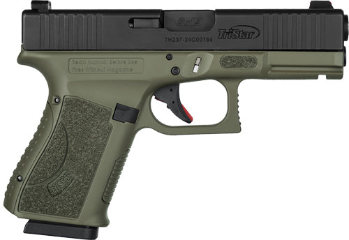 TriStar Apoc 9mm Semi-Auto Pistol with 15-Round Magazine and Fiber Optic Sights