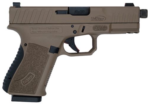 TriStar Apoc Pro 9mm Semi-Auto Pistol with 4.5-Inch Barrel and Fiber Optic Sights