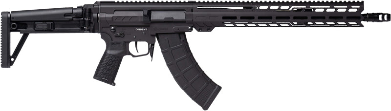 CMMG Dissent MK47 Semi-Automatic Rifle in 7.62x39mm with Cerakote Armor Black Finish