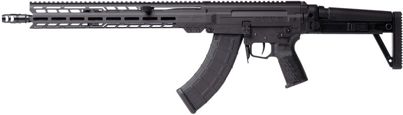 CMMG Dissent MK47 Semi-Automatic Rifle in 7.62x39mm with Cerakote Armor Black Finish